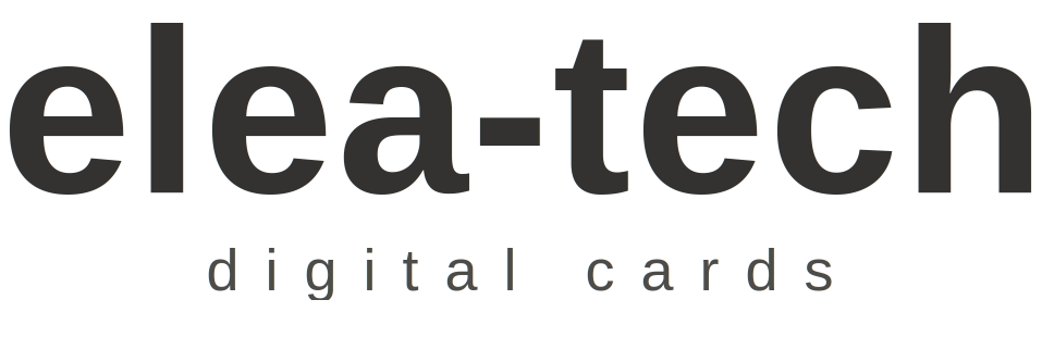 Elea Tech – Digital Cards